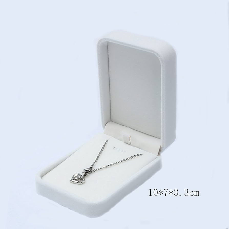 Amazon.co.jp: TIANYING ネックレス ペンダントケース,ホワイト